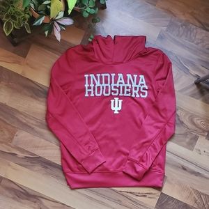 Indiana University Hoosier Hoodie Red Size M